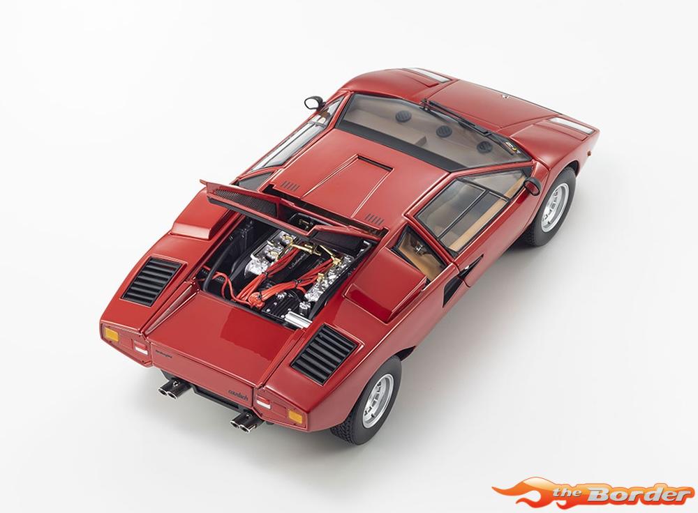 Kyosho 1/18 Lamborghini Countach LP400 1974 Red KS08321RT - Afbeelding 12
