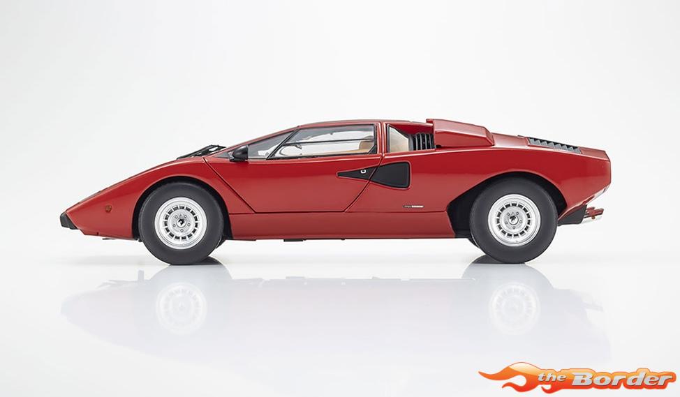 Kyosho 1/18 Lamborghini Countach LP400 1974 Red KS08321RT - Afbeelding 6
