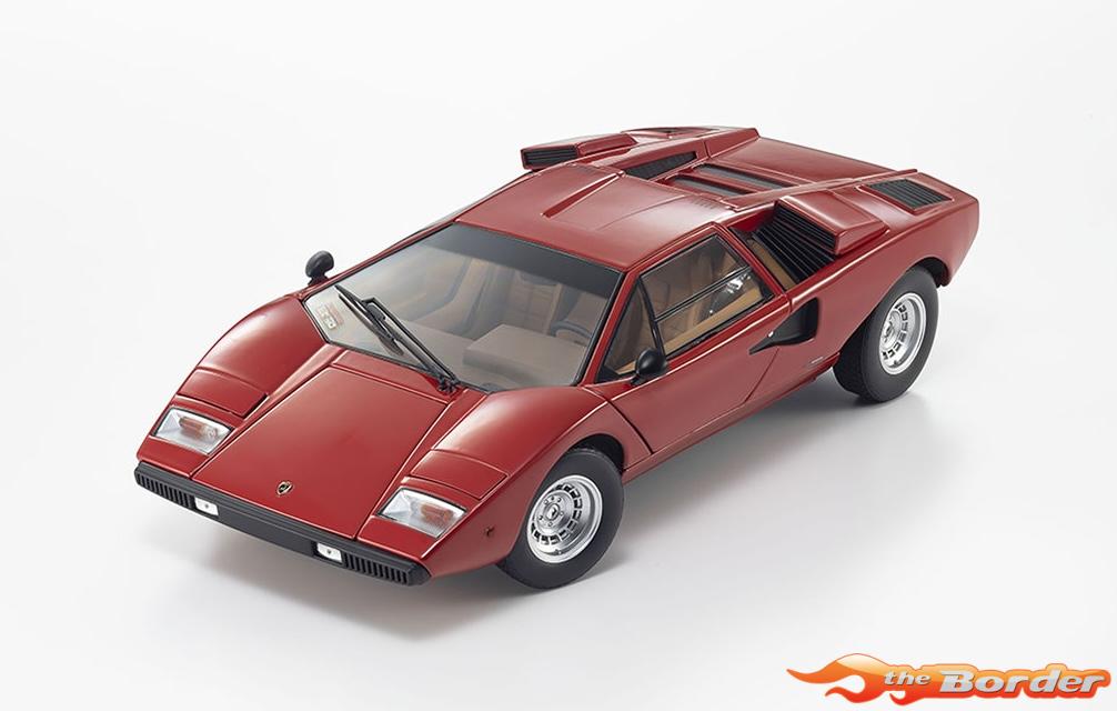 Kyosho 1/18 Lamborghini Countach LP400 1974 Red KS08321RT - Afbeelding 8
