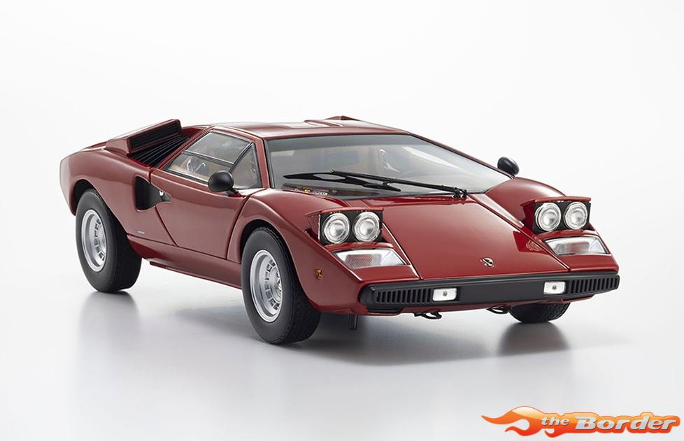 Kyosho 1/18 Lamborghini Countach LP400 1974 Red KS08321RT - Afbeelding 9