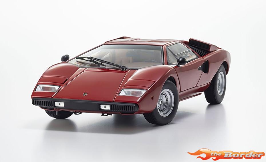Kyosho 1/18 Lamborghini Countach LP400 1974 Red KS08321RT