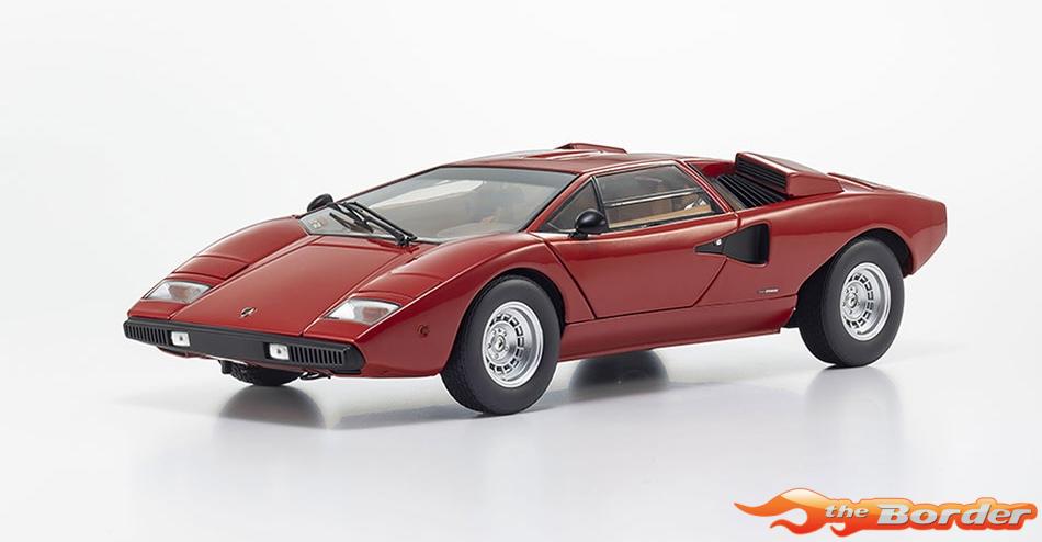 Kyosho 1/18 Lamborghini Countach LP400 1974 Red KS08321RT