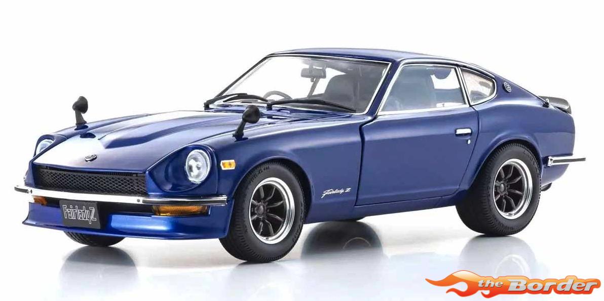 Kyosho 1/18 Nissan Fairlady Z-L (S30) 1970 Blue Metallic KS08220WBL