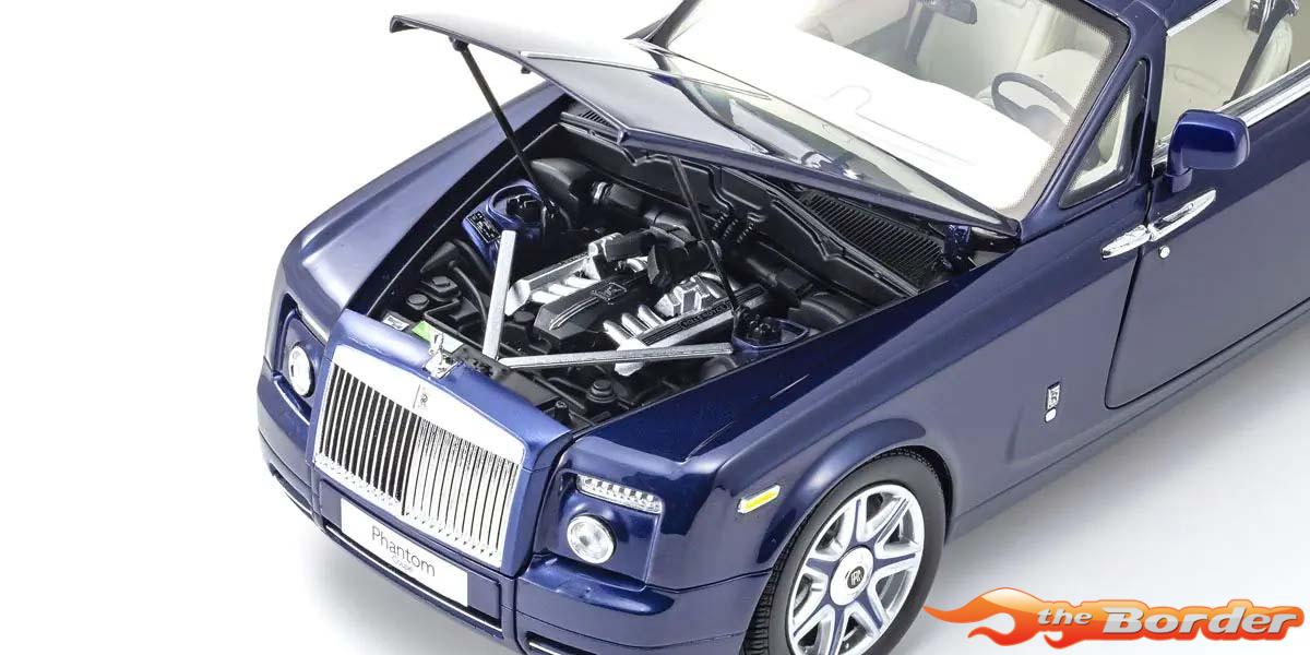 Kyosho 1/18 Rolls-Royce Phantom Coupé 2008 Blue Metallic KS08862BLM - Afbeelding 6