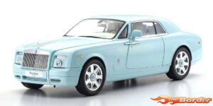 Kyosho 1/18 Rolls-Royce Phantom Coupé 2008 Turquoise KS08862TBL