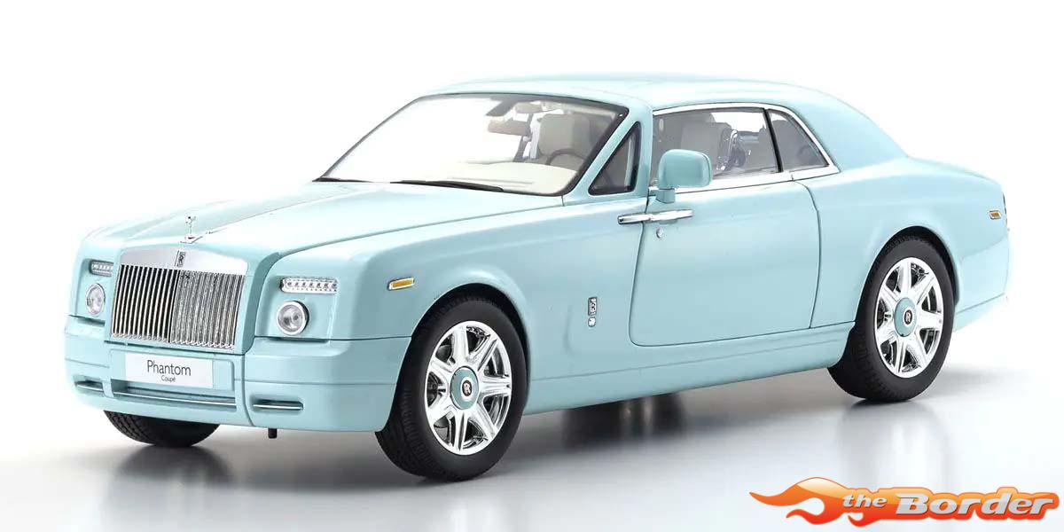 Kyosho 1/18 Rolls-Royce Phantom Coupé 2008 Turquoise KS08862TBL
