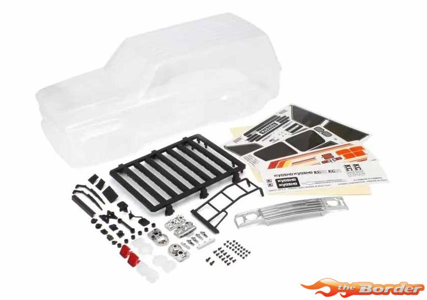 Kyosho KC10 Toyota Land Cruiser 60 Clear Body Set CLB001