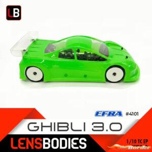 LENS Bodies 1/10 Onroad Touring Car Body Ghibli 3.0 Light Weight LB3.0GHL-L