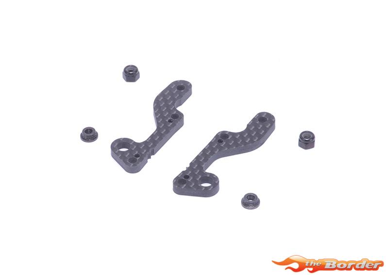Schumacher Carbon Front Link Mount - 2 Notch (2) - Mi10 U9553