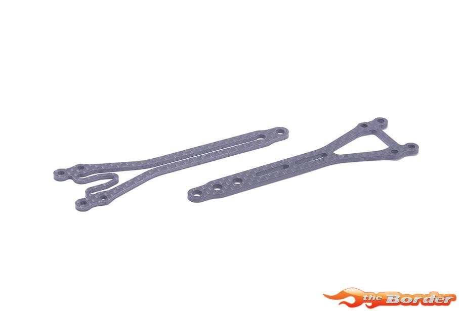 Schumacher Carbon Split Top Decks 2mm - Mi10 U9497
