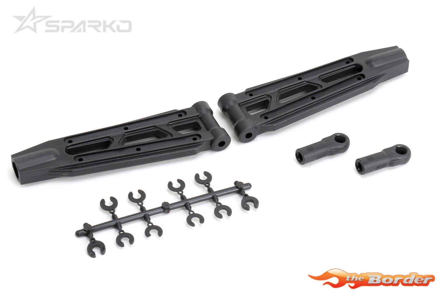Sparko FT8 Front Upper Suspension Arms (2) SPKF81056