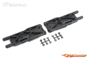 Sparko FT8 Rear Lower Suspension Arms (2) SPKF81058