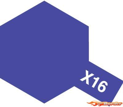 Tamiya Acrylic X-16 Purple Violet Gloss - 23ml Bottle 81016