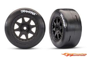 Traxxas Mini Rally Slick Tyres 10875-BLK