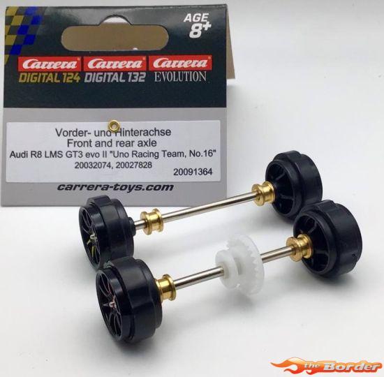 Carrera 132 Audi R8 GT3 Evo II Front + Rear Axle 91364