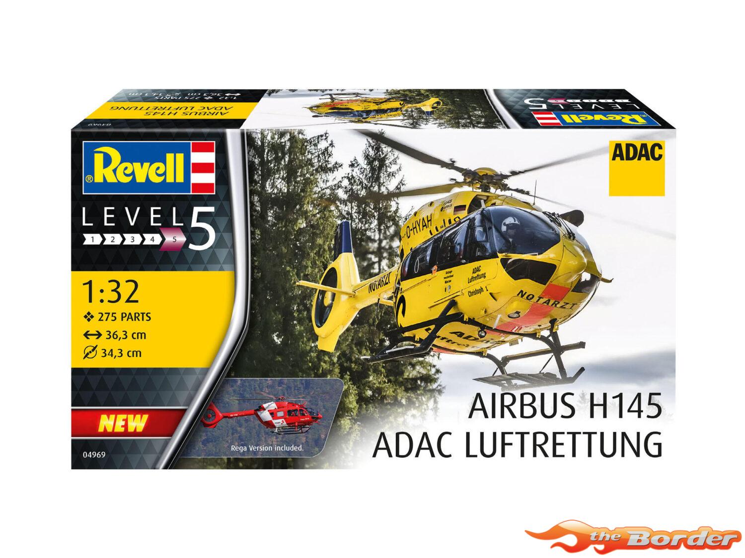 Revell Airbus H145 ADAC Helicopter Modelbouwpakket 1/32 04969 - Afbeelding 6