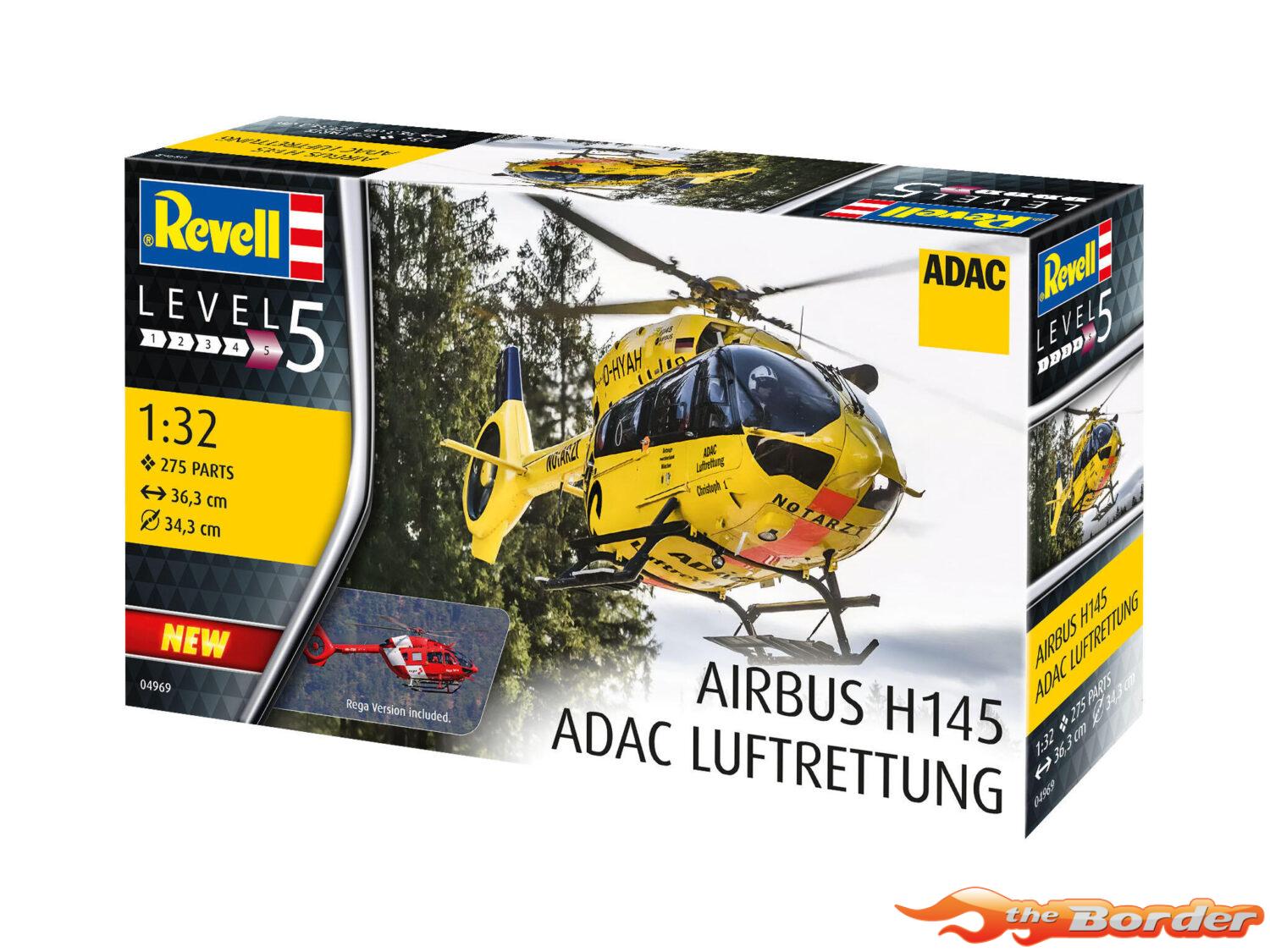 Revell Airbus H145 ADAC Helicopter Modelbouwpakket 1/32 04969 - Afbeelding 7