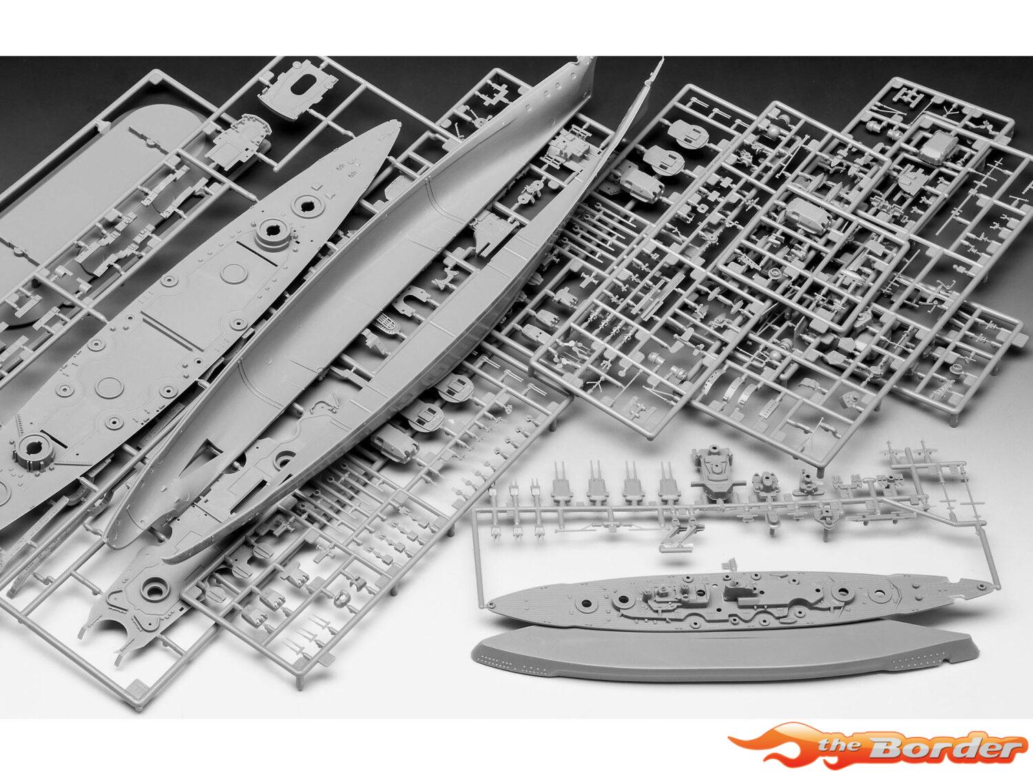 Revell Gift Set The Legendary Bismarck Plastic Modelbouwpakket inclusief Verf 05637 - Afbeelding 8