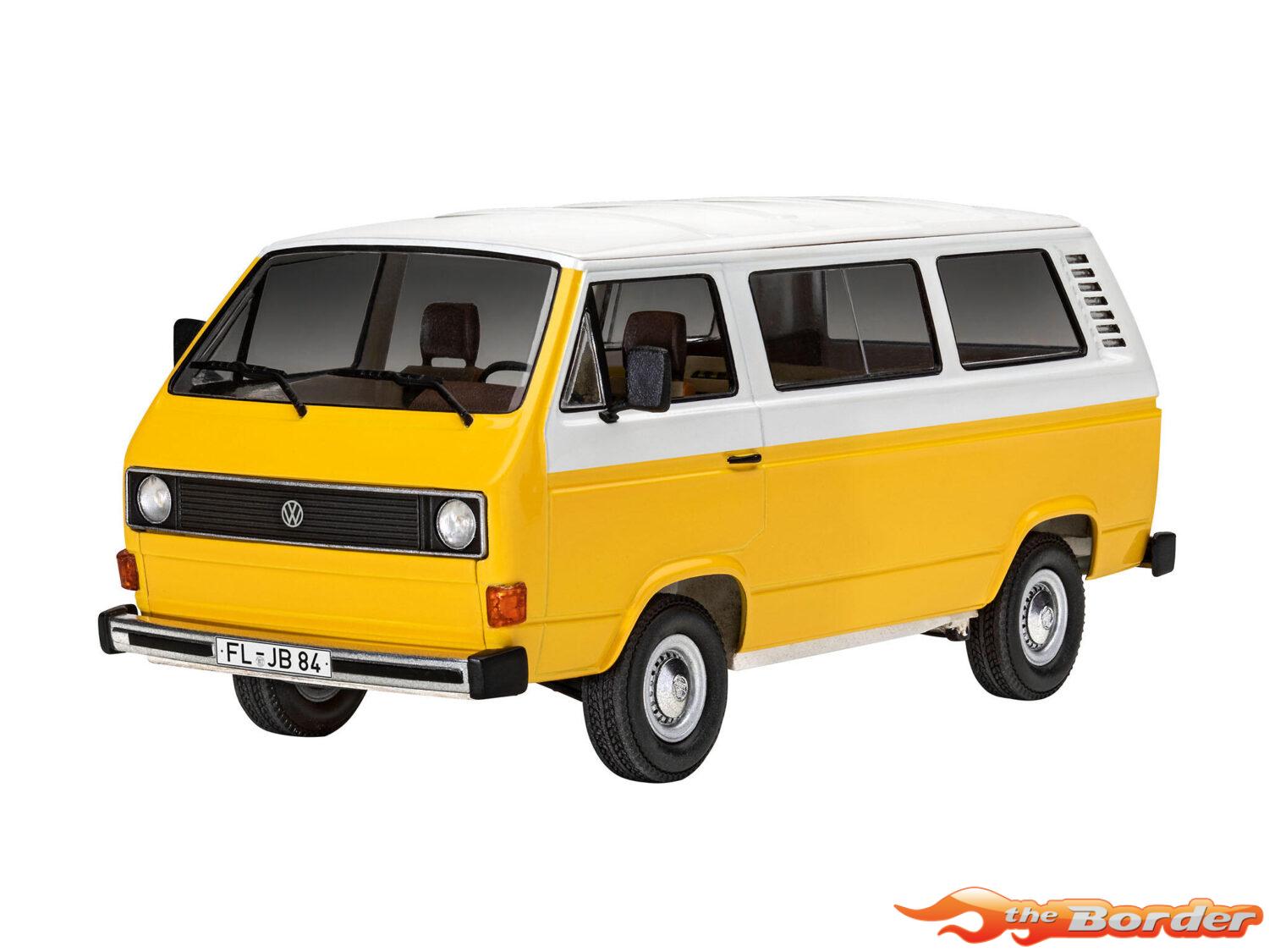Revell Volkswagen T3 Bus Modelbouwpakket 1/24 07706 - Afbeelding 2