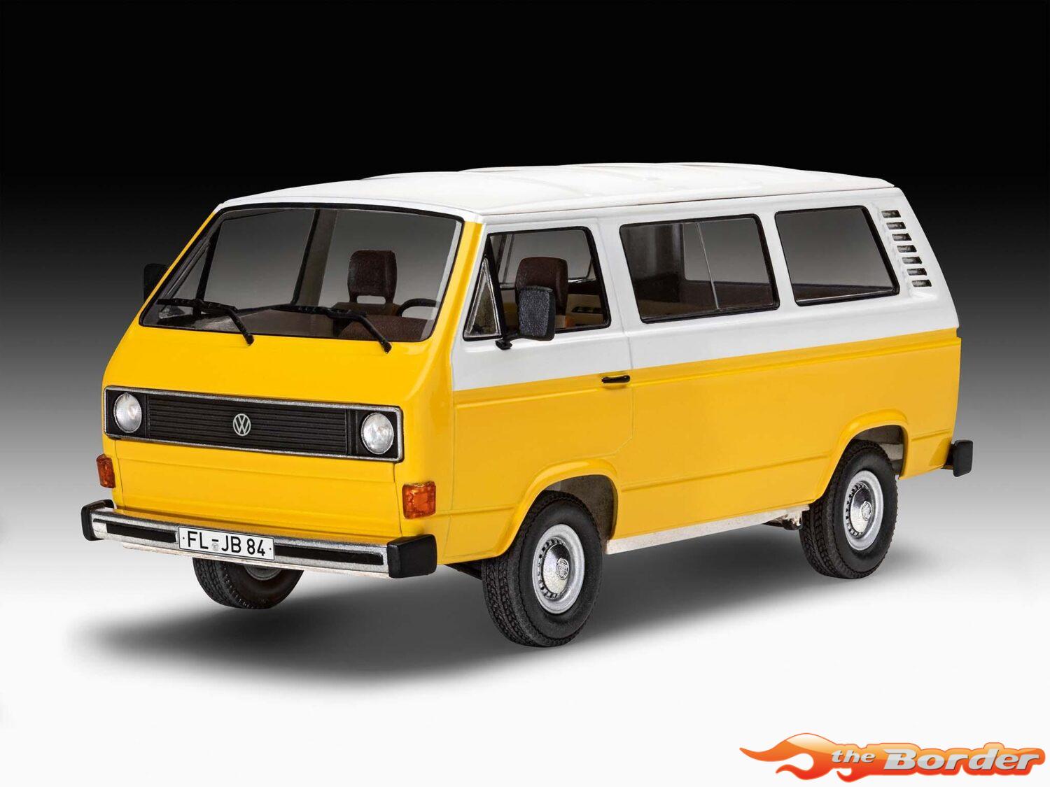 Revell Volkswagen T3 Bus Modelbouwpakket 1/24 07706 - Afbeelding 8