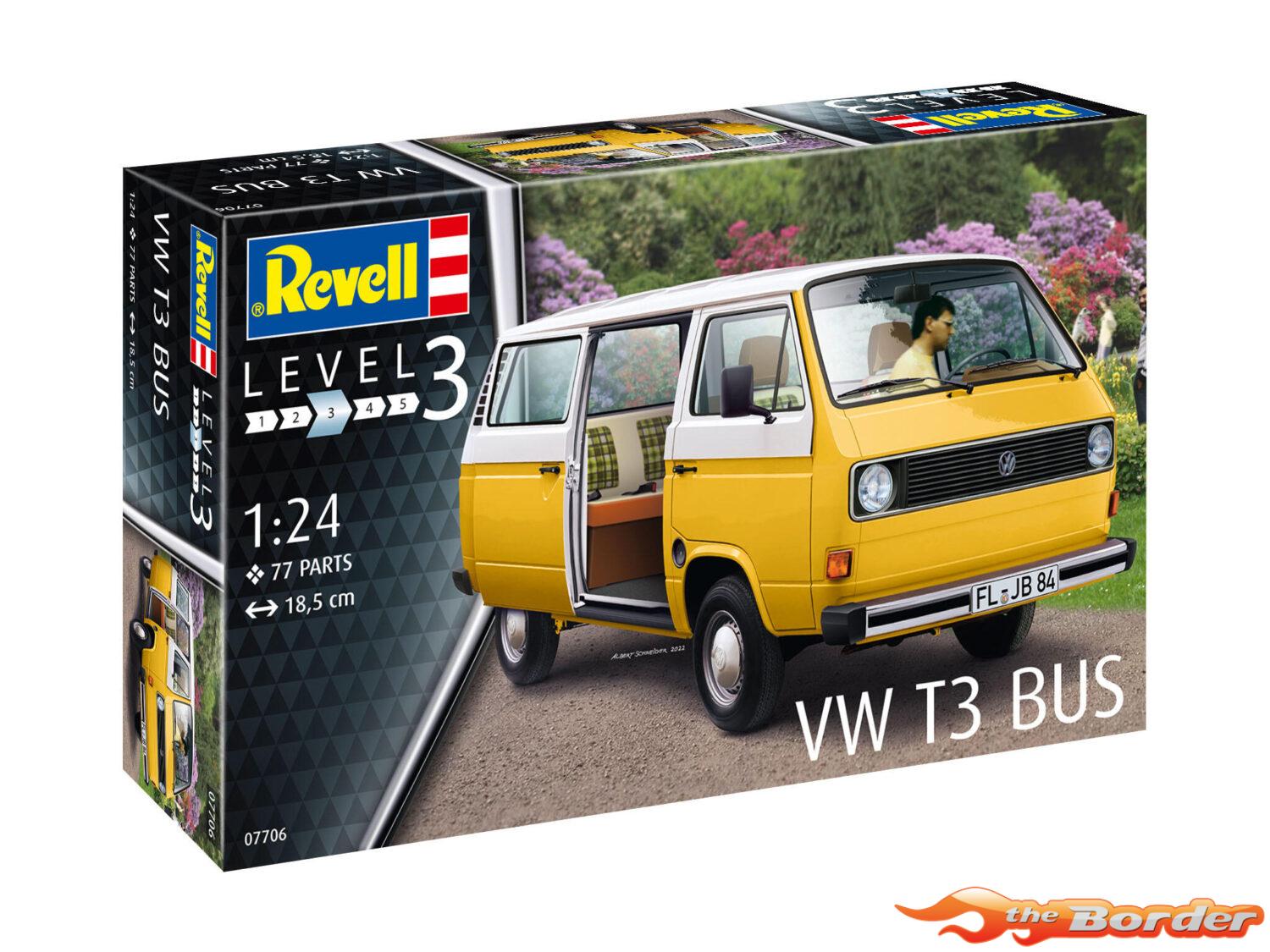 Revell Volkswagen T3 Bus Modelbouwpakket 1/24 07706