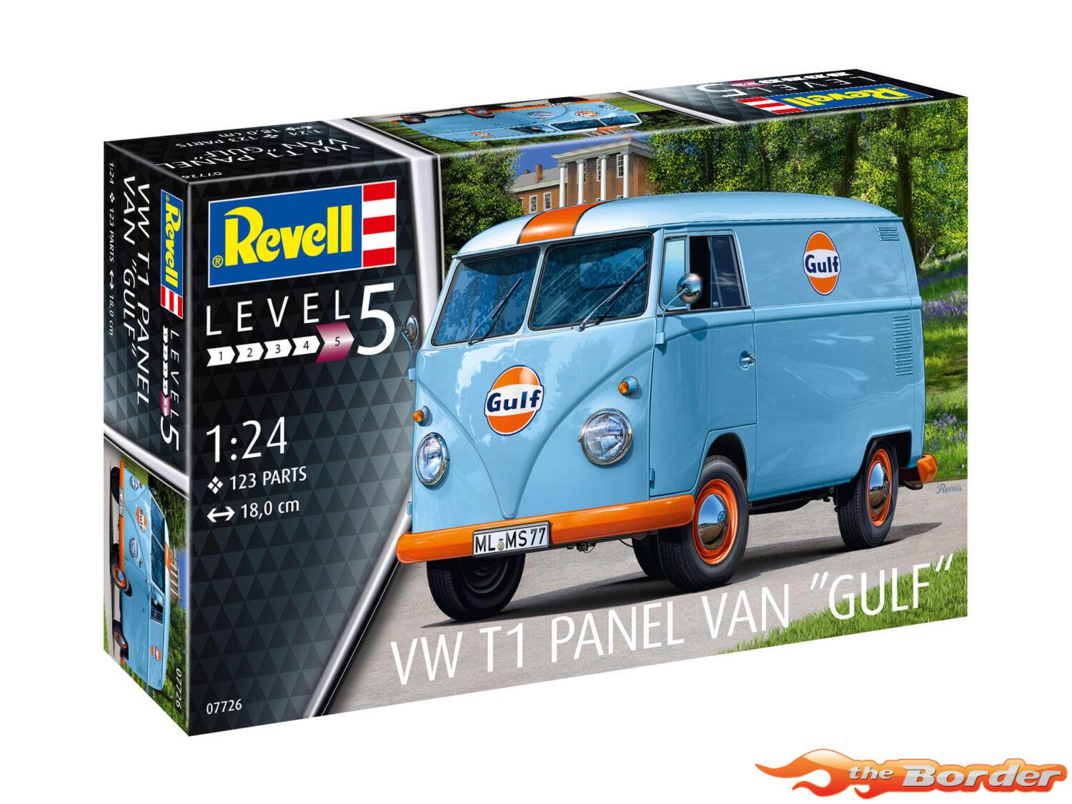 Revell Volkswagen Panel T1 Gulf Modelbouwpakket 1/24 07726 - Afbeelding 15