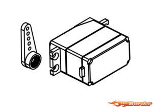 Absima Furry Servo Metal Gear 2,2kg 1610169