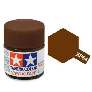 Tamiya Acrylic XF-64 Rood Bruin Mat - 23ml Bottle 81364