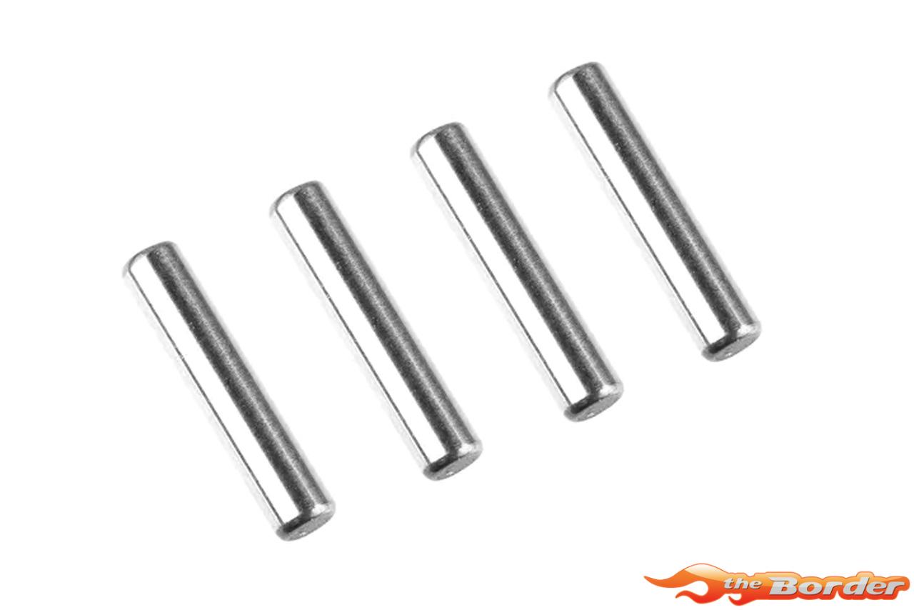 Corally Wheel Hex Pin - 2.5x12mm - Steel - 4 pcs C-00230-0069