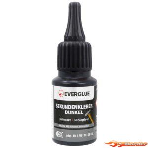 Everglue Black Glue - Zwarte Lijm voor donkere en zwarte oppervlakken 650259