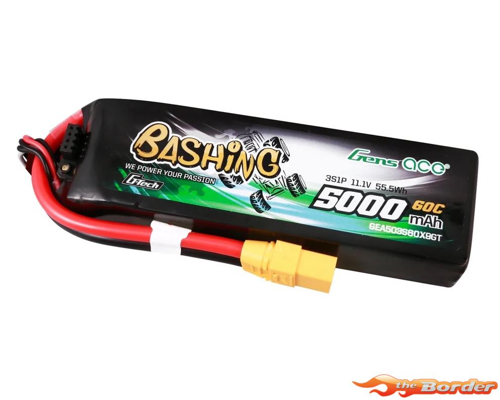 GensAce G-Tech 5000mAh 11.1V 3S 60C LiPo Battery XT90 GEA503S60X9GT - Afbeelding 4
