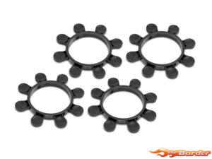 Hudy 1/10 Offroad Tire Mounting Band - Octopus Black (4) 105252-K