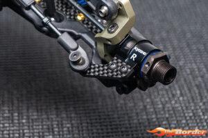 Koswork Carbon 3.0mm Front Knuckle Plate for Inferno MP11 KOS04381-05