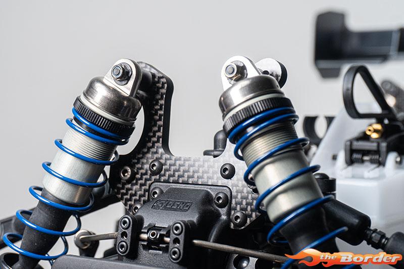 Koswork Carbon 5.0mm Front Shock Tower for Inferno MP11 KOS04381-17 - Afbeelding 3