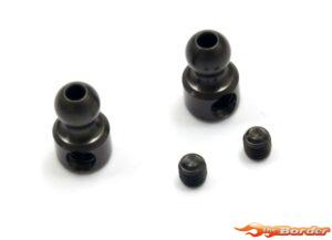 Kyosho Lazer ZX7.5 Stabilizer Adjust Ball (Gun Metal) LA423GM