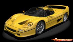 Pocher Ferrari F50-Giallo Modena HK63