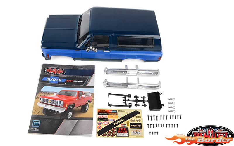 RC4WD Chevrolet Blazer Hard Body Complete Set (Navy/Blue) RC4ZB0272 - Afbeelding 8