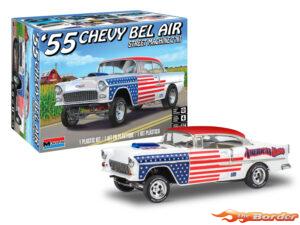 Revell 1955 Chevy Bel Air Street Machine 2N1 modelbouwpakket 1/24 14519
