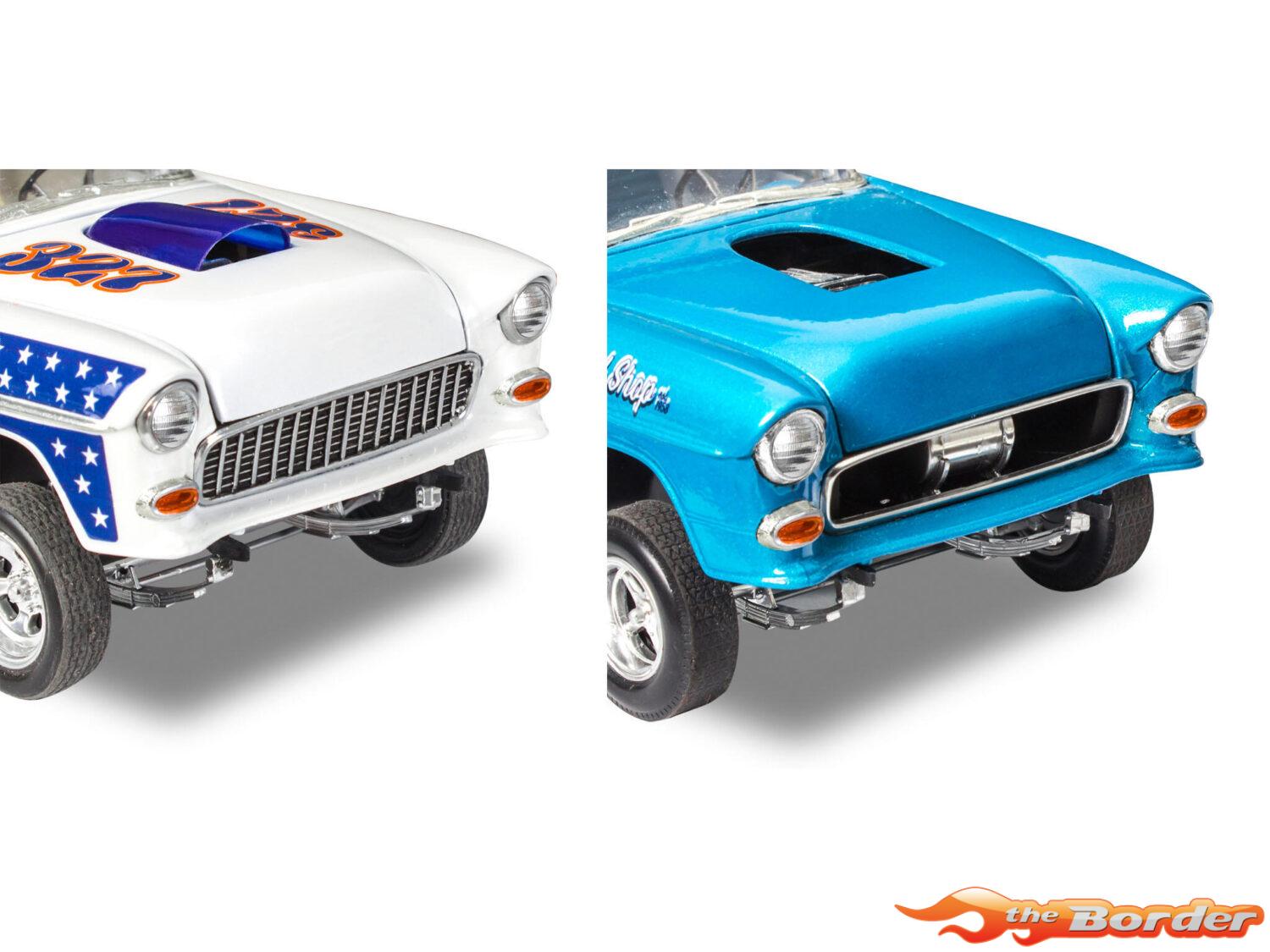 Revell 1955 Chevy Bel Air Street Machine 2N1 modelbouwpakket 1/24 14519 - Afbeelding 8