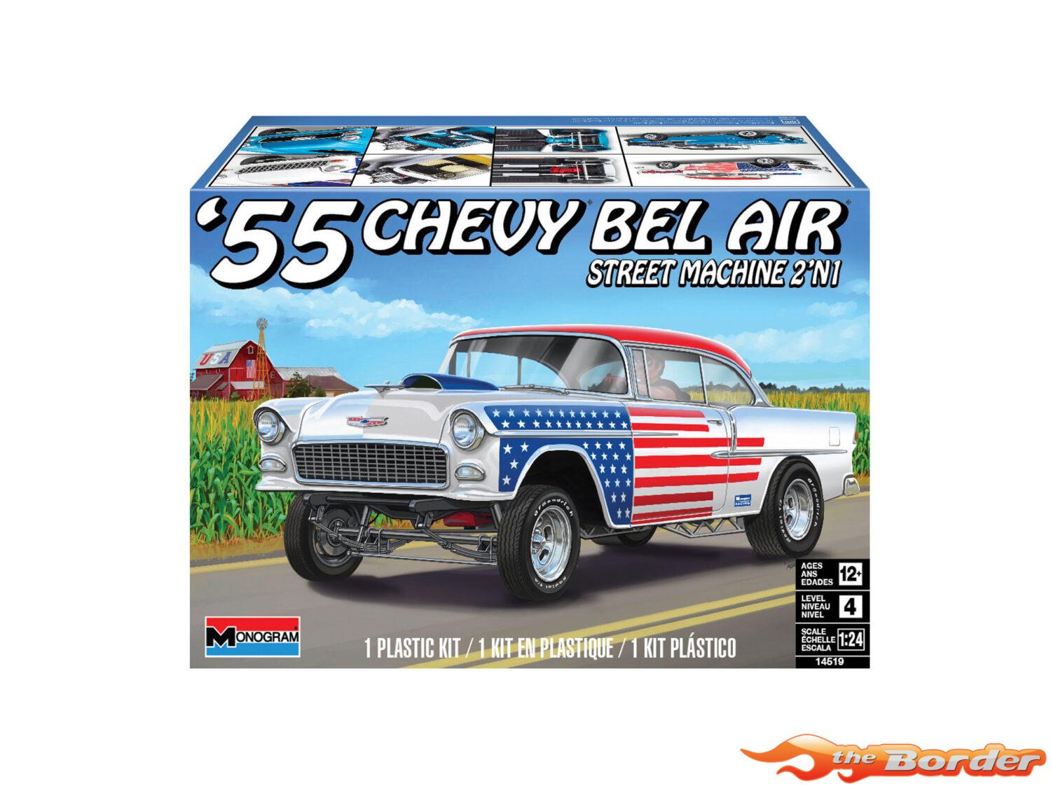 Revell 1955 Chevy Bel Air Street Machine 2N1 modelbouwpakket 1/24 14519 - Afbeelding 10