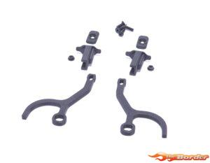 Schumacher Front Body Mount System - Twister Type (2) - Mi10 U9555