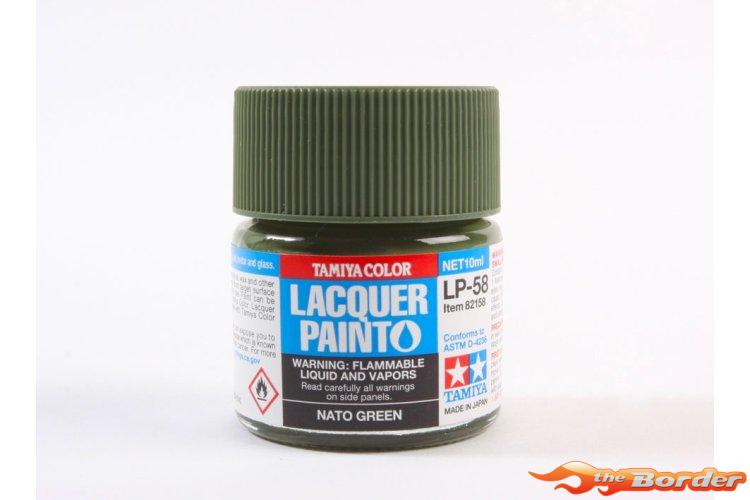 Tamiya Lacquer Paint NATO Green LP-58 82158