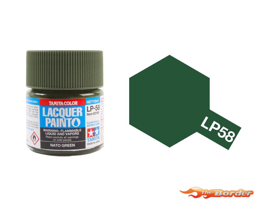 Tamiya Lacquer Paint NATO Green LP-58 82158