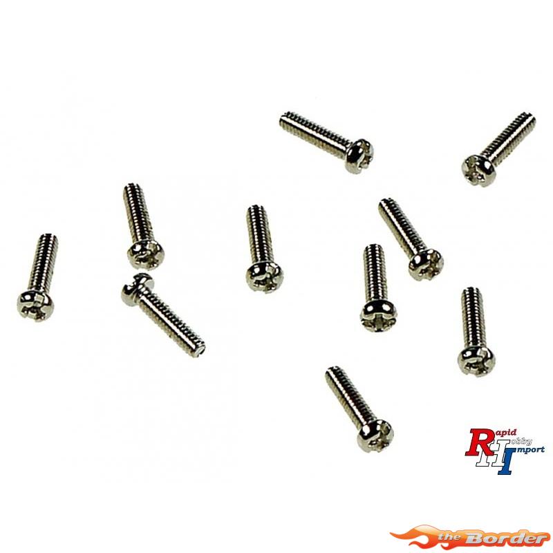 Tamiya M2 Schroef 2x8mm 10pcs. 19805556