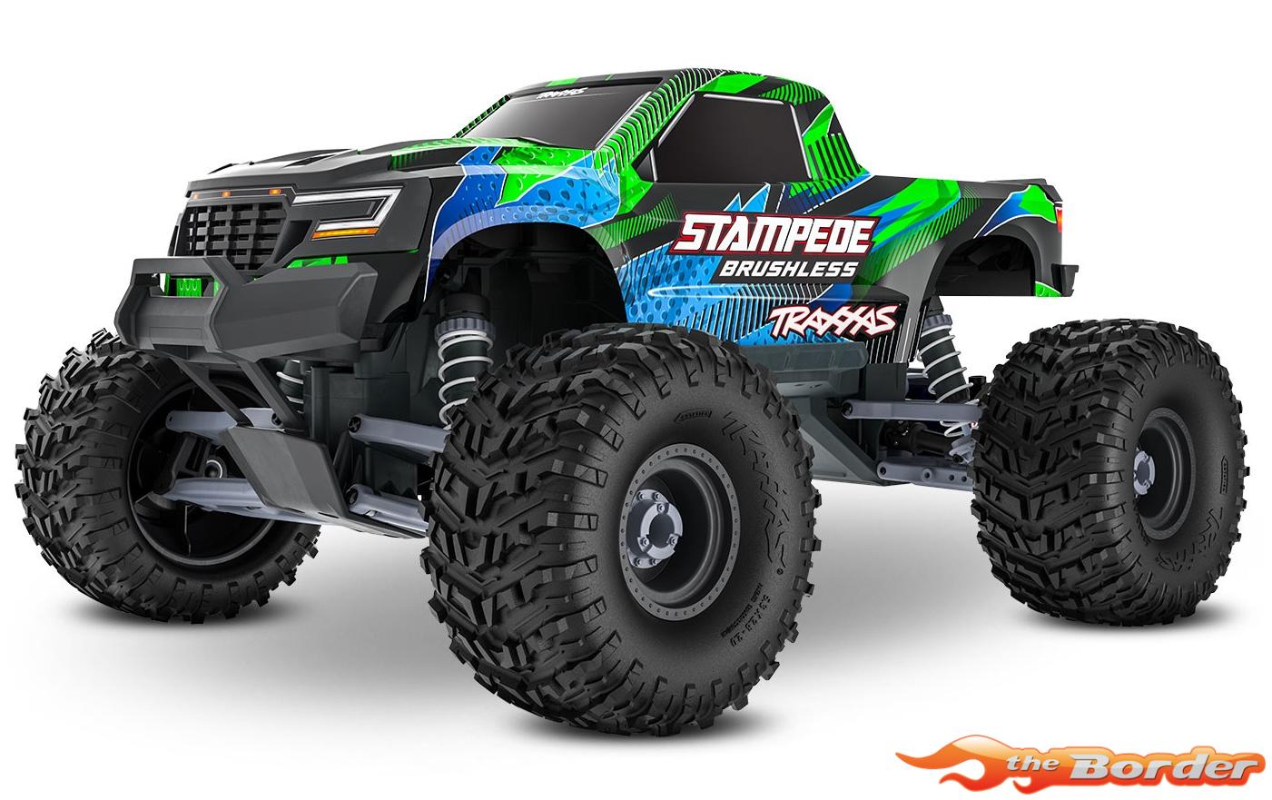 Traxxas Stampede 2WD Brushless VX3 (Geen accu/lader) 136454-4