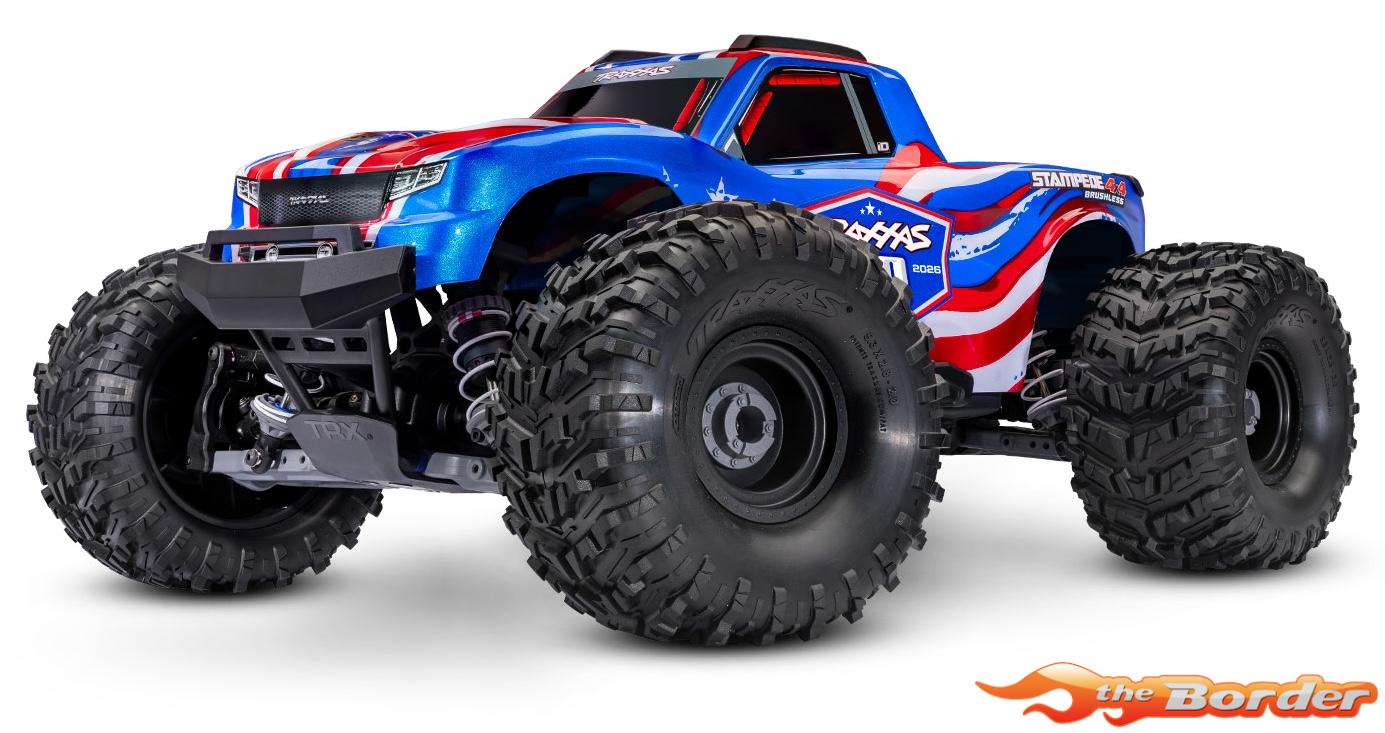 Traxxas Stampede 4x4 Brushless VX3 (Geen accu/lader) 67454-4