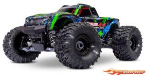 Traxxas Stampede 4x4 Brushless VX3 (Geen accu/lader) 67454-4