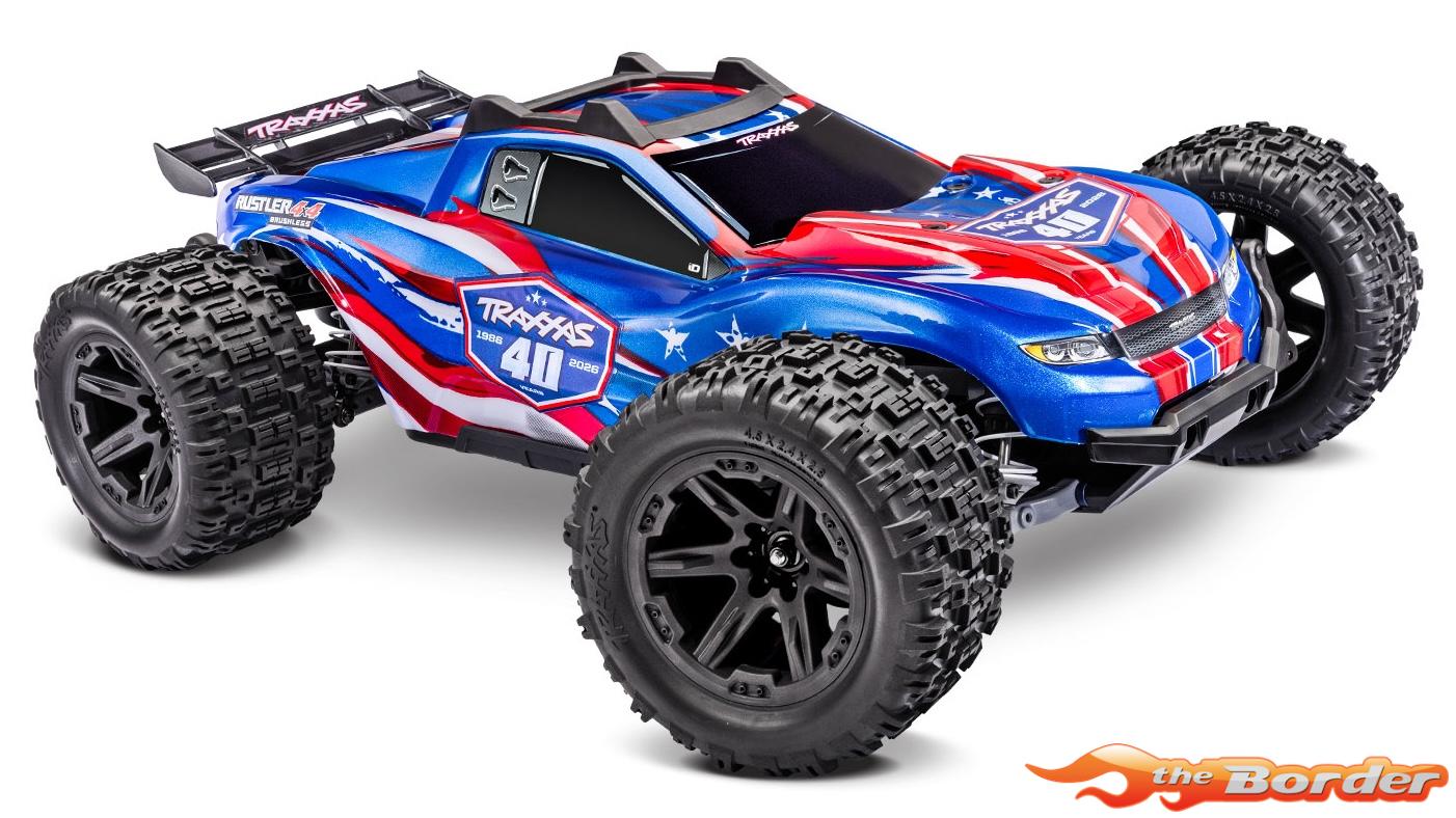 Traxxas Rustler 4x4 Brushless VX3 (Geen accu/lader) 67464-4