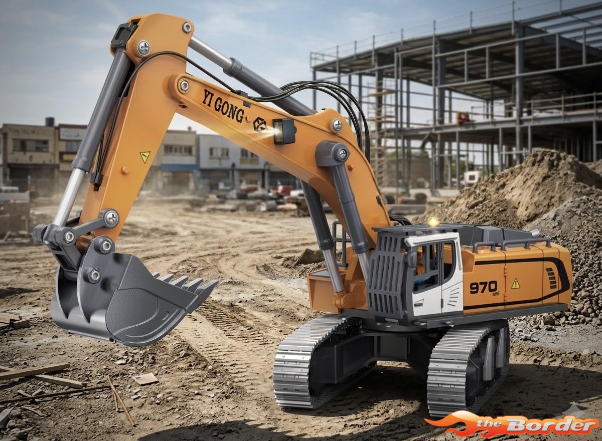 Absima 1/50 RC Excavator RTR - Mini Graafmachine 80001 - Afbeelding 7