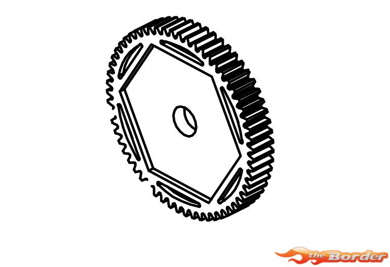 Absima Nylon Center Main Gear 1610155